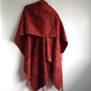 vintage Y2K NWOT large paisley pashmina blanket shawl 🎈HOST PICK🎈
